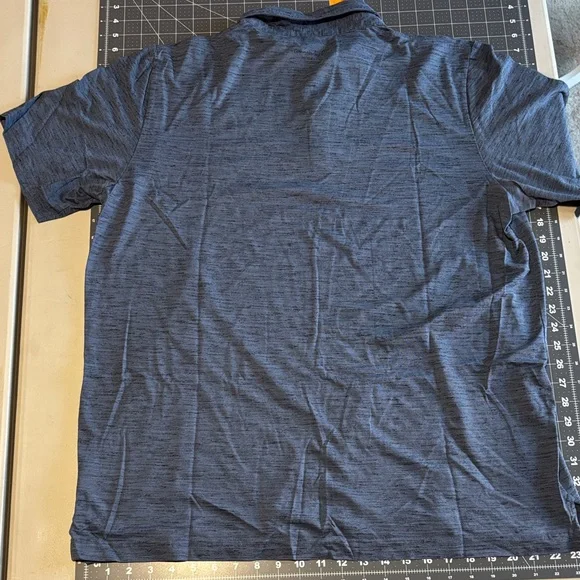 Travis Mathew Navy Polo Shirt - Picture 4 of 5